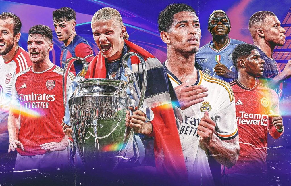 Các cặp đấu vòng tứ kết Champions League